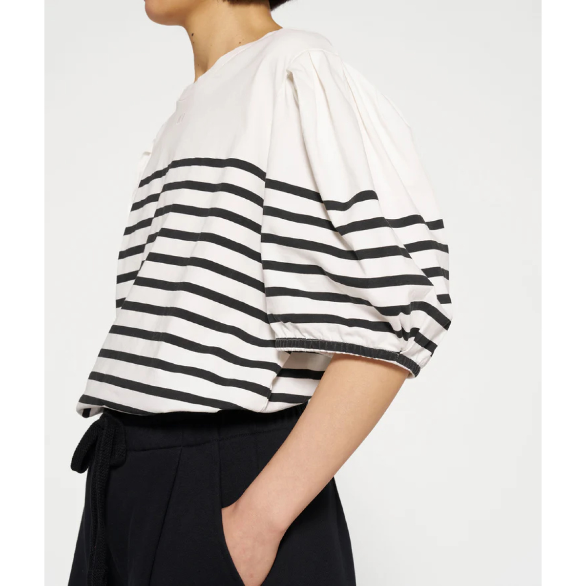 balloon sleeve tee stripes – Bild 3