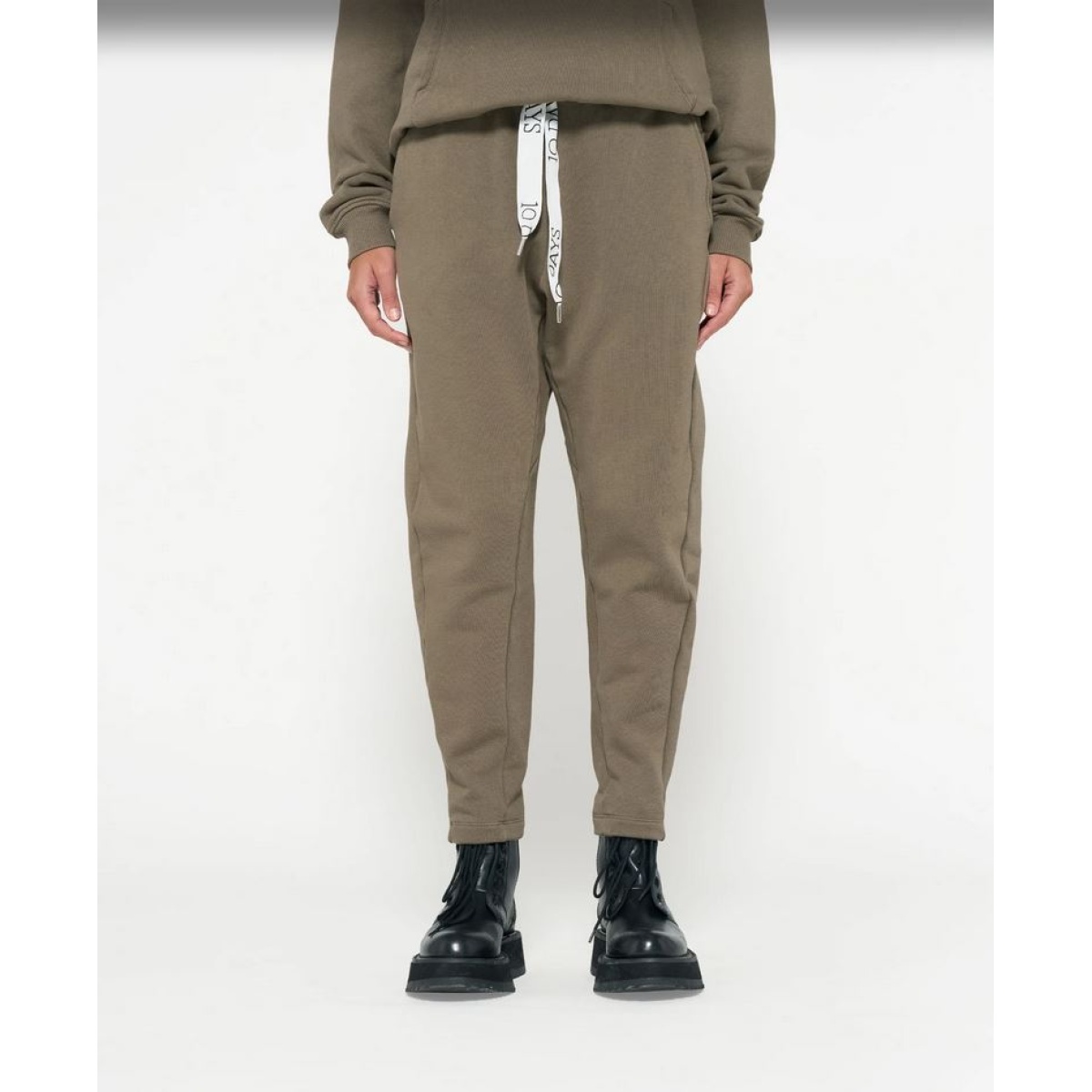 jogger-3 statement jogger  dark moss – Bild 2