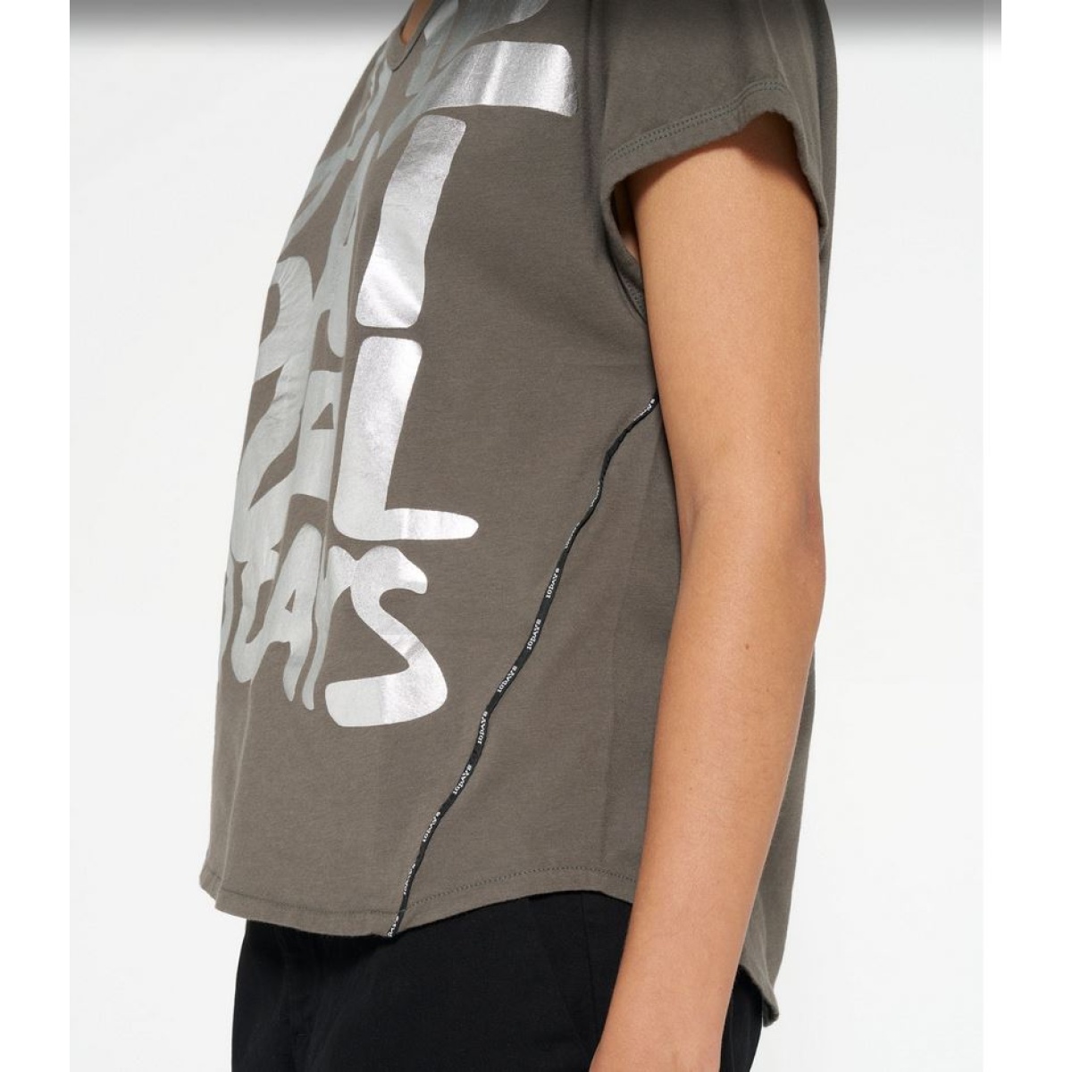 shortsleeve tee sabbatical oil grey – Bild 2