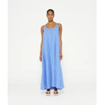 summer dress stripes blue bell