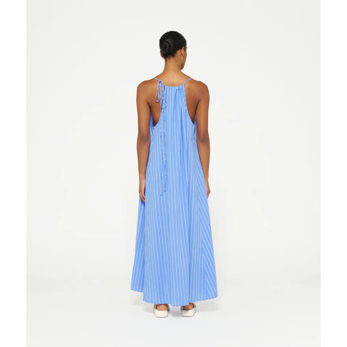 summer dress stripes blue bell – Bild 3