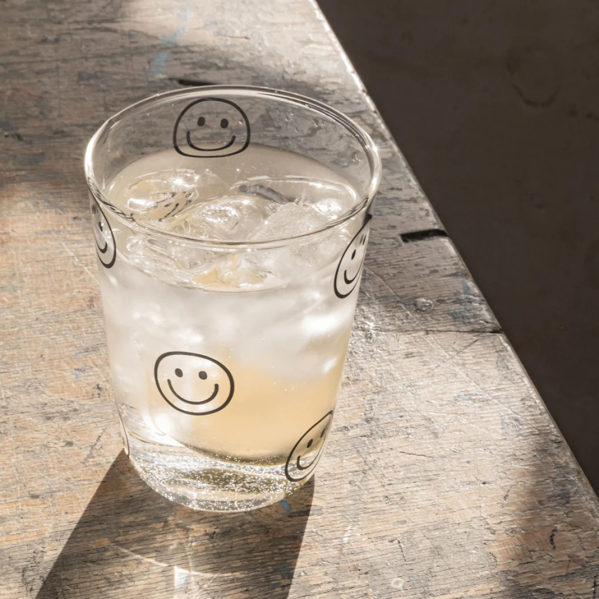 Glas Smileys schwarz – Bild 1