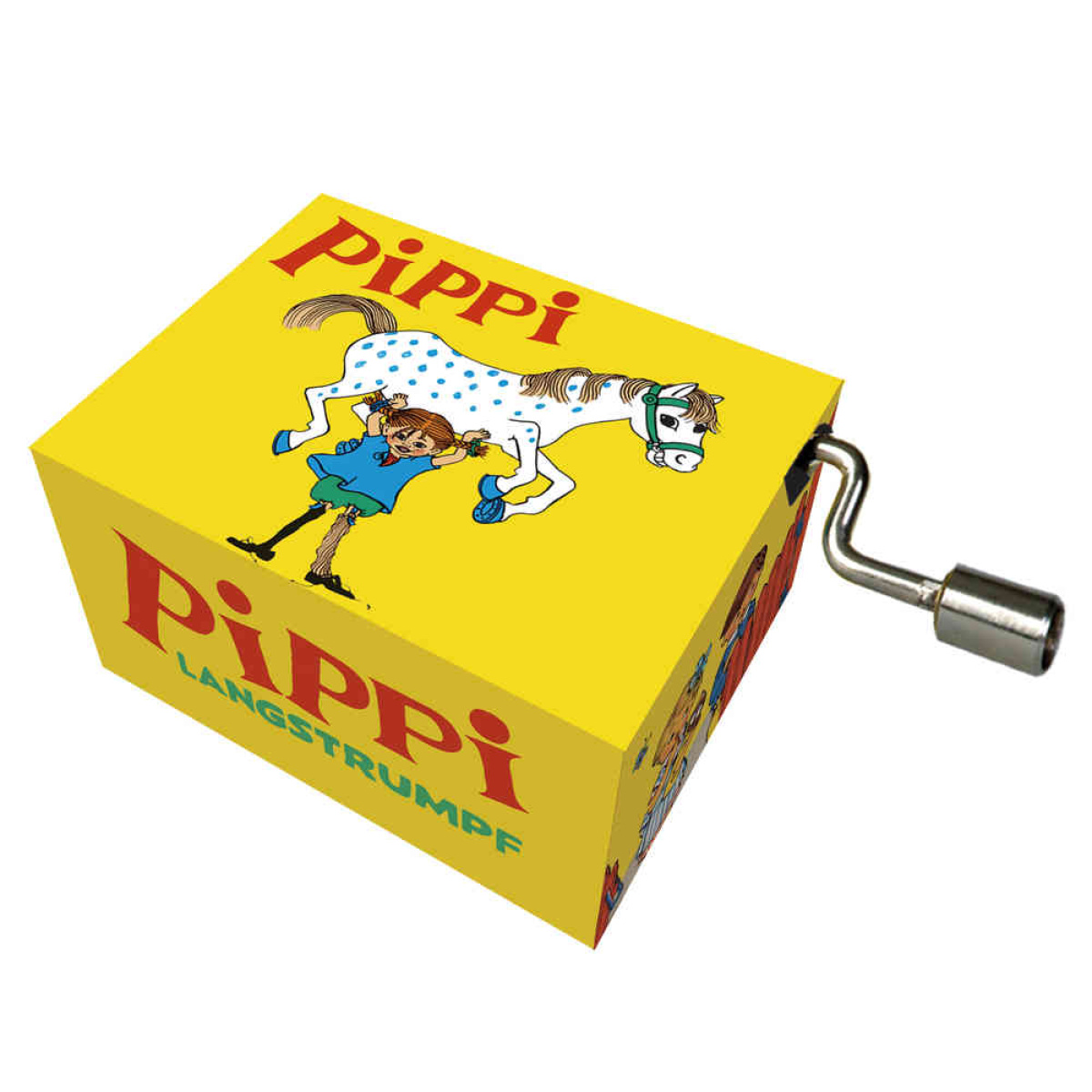 Pipi Spieluhr gelb Spieluhr "Hey Pipi Langstrumpf" – Bild 1