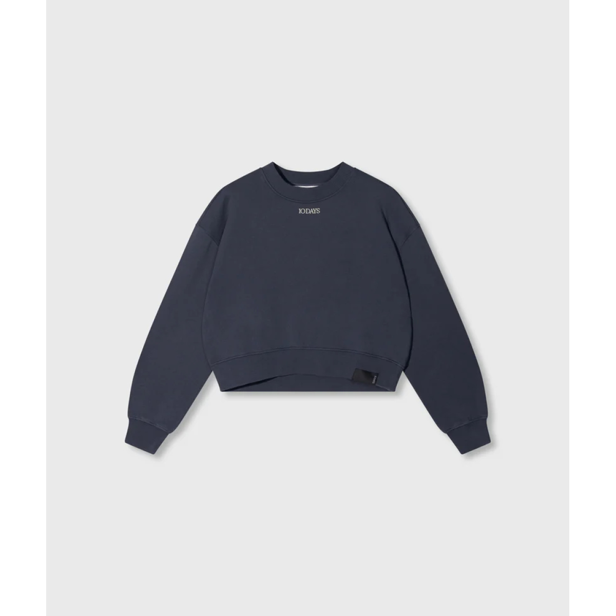 blau pulli 4 Cropped Sweater yale blue – Bild 4
