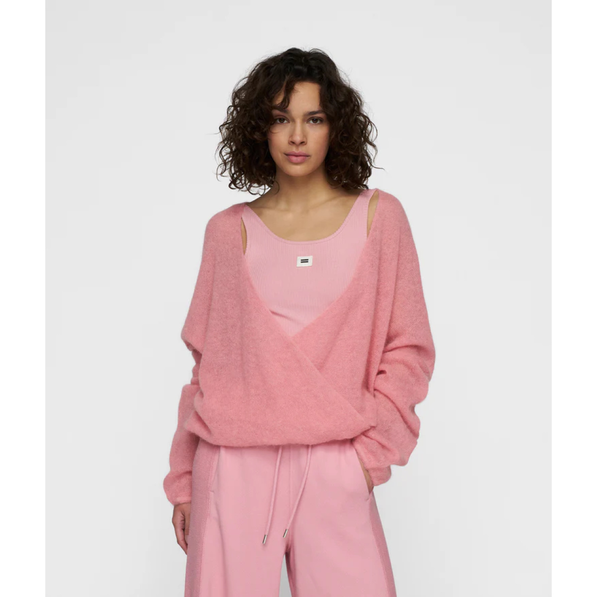 ballet top back scoop bright raspberry – Bild 2