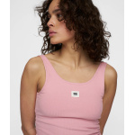 ballet top back scoop bright raspberry