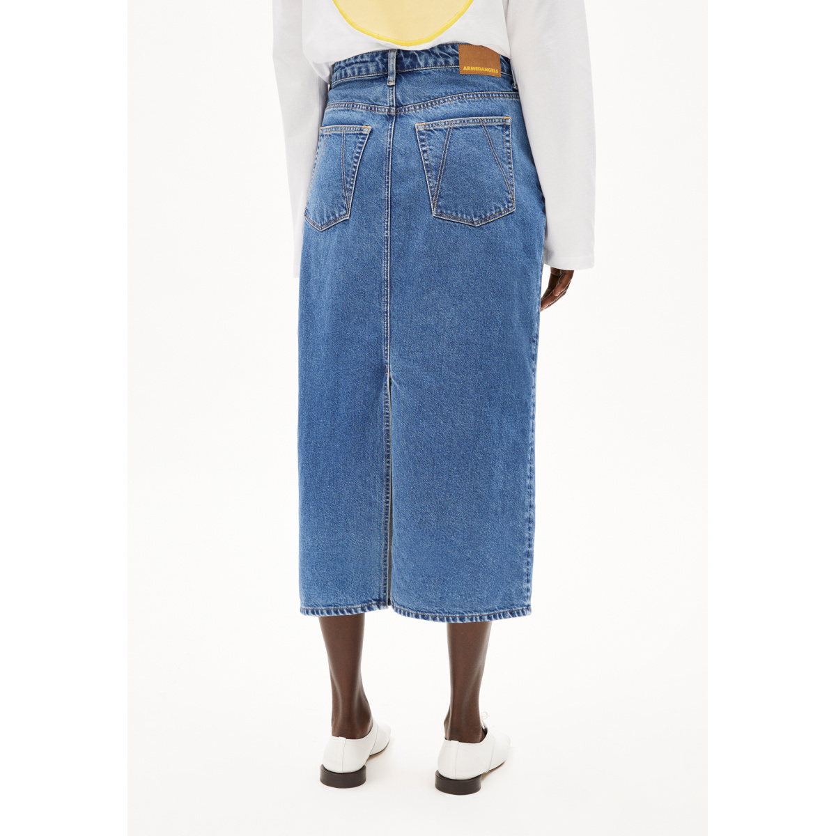 KAALYKE Jeansrock aus recycelter Baumwolle – Bild 3