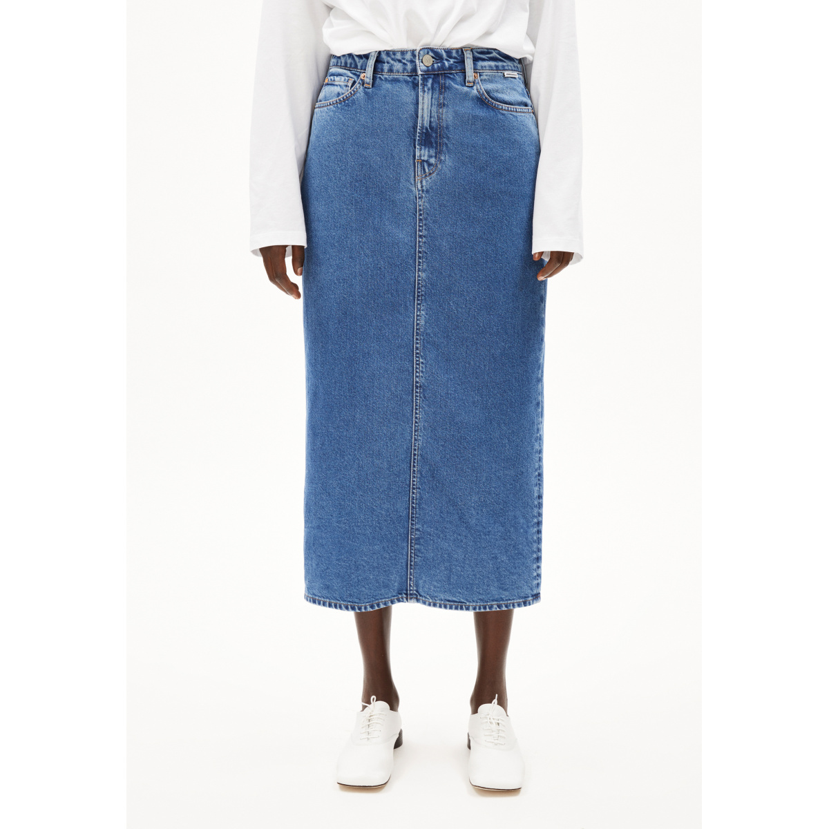 KAALYKE Jeansrock aus recycelter Baumwolle – Bild 1