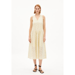 LIVALAA BROIDERY Webkleid aus Baumwoll Mix