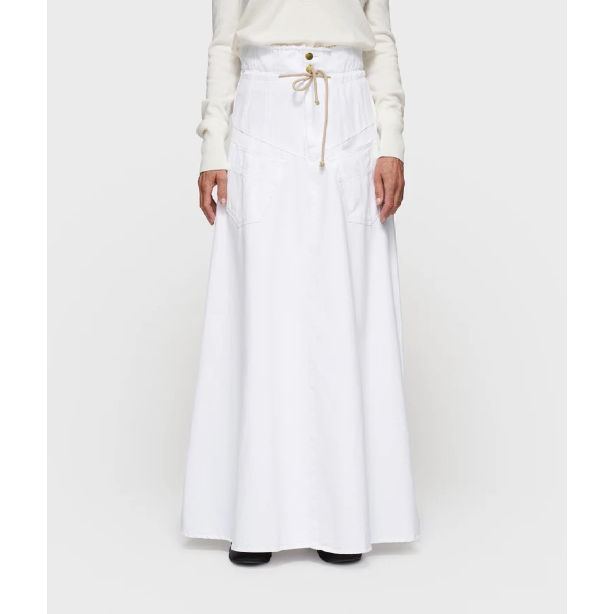 high waist skirt twill – Bild 1