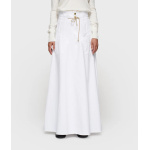 high waist skirt twill