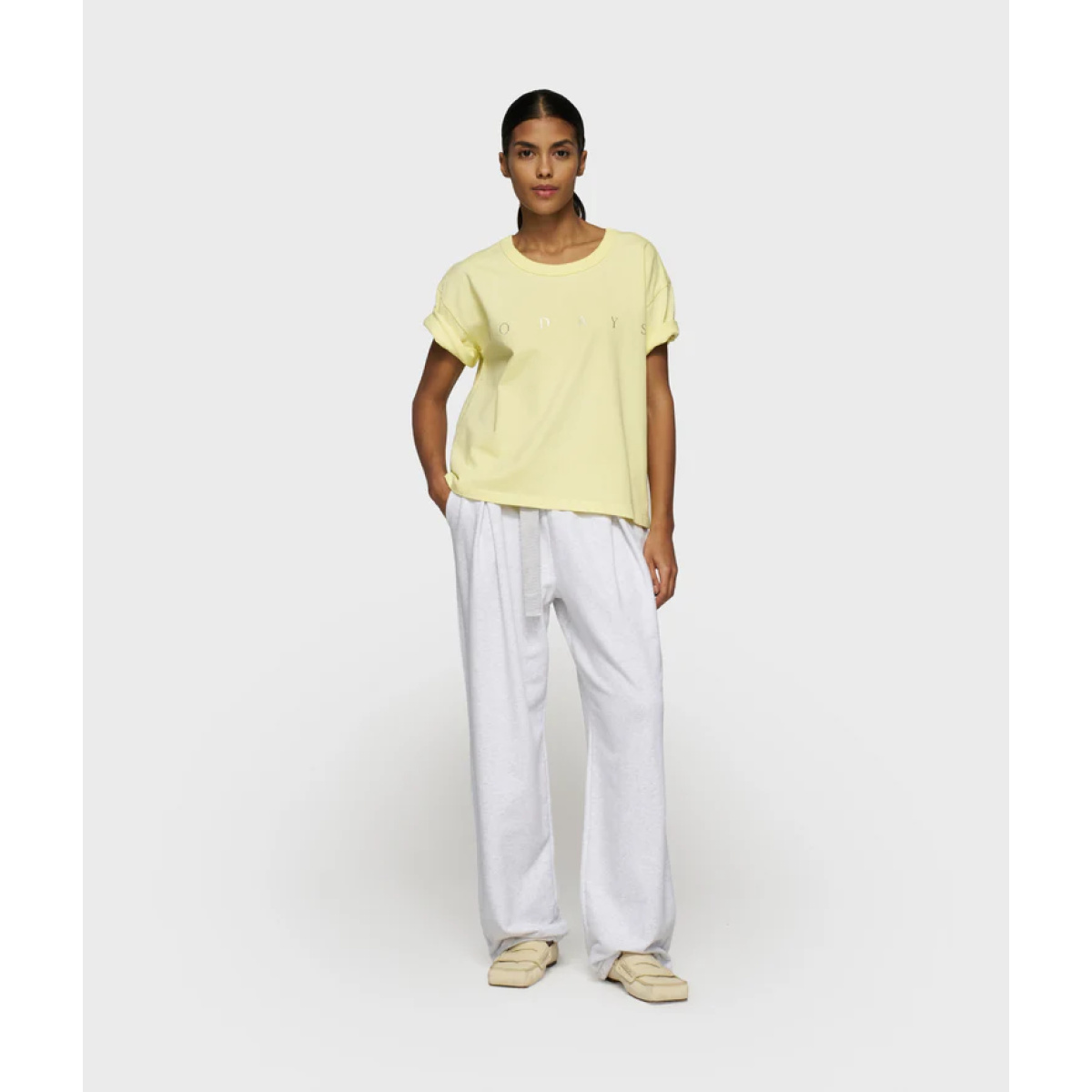 thick cotton tee logo – Bild 2