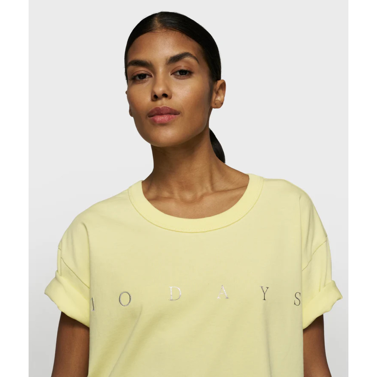 thick cotton tee logo – Bild 6