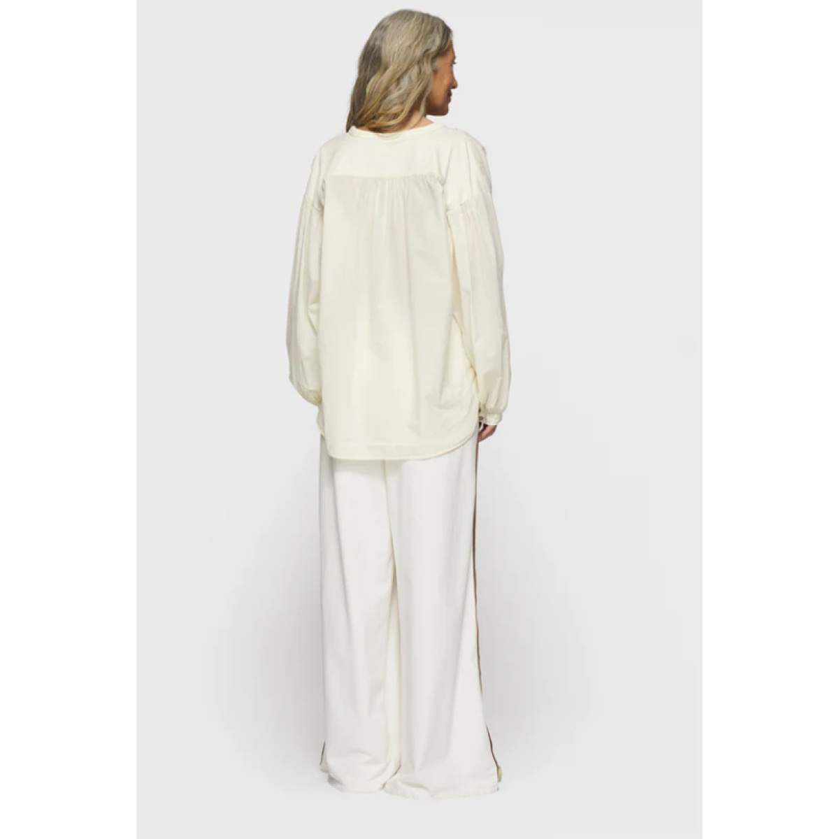 flowy blouse faded pastel yellow – Bild 3