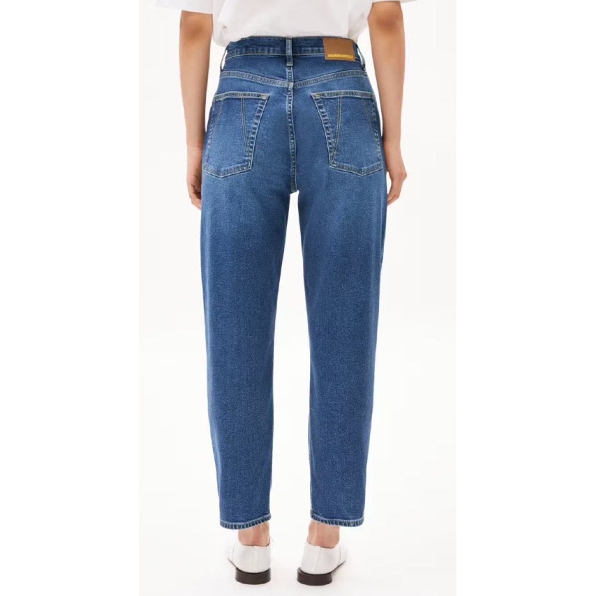 MAIRAA Mom Jeans recycelter Baumwoll Mix Comfort Stretch – Bild 3