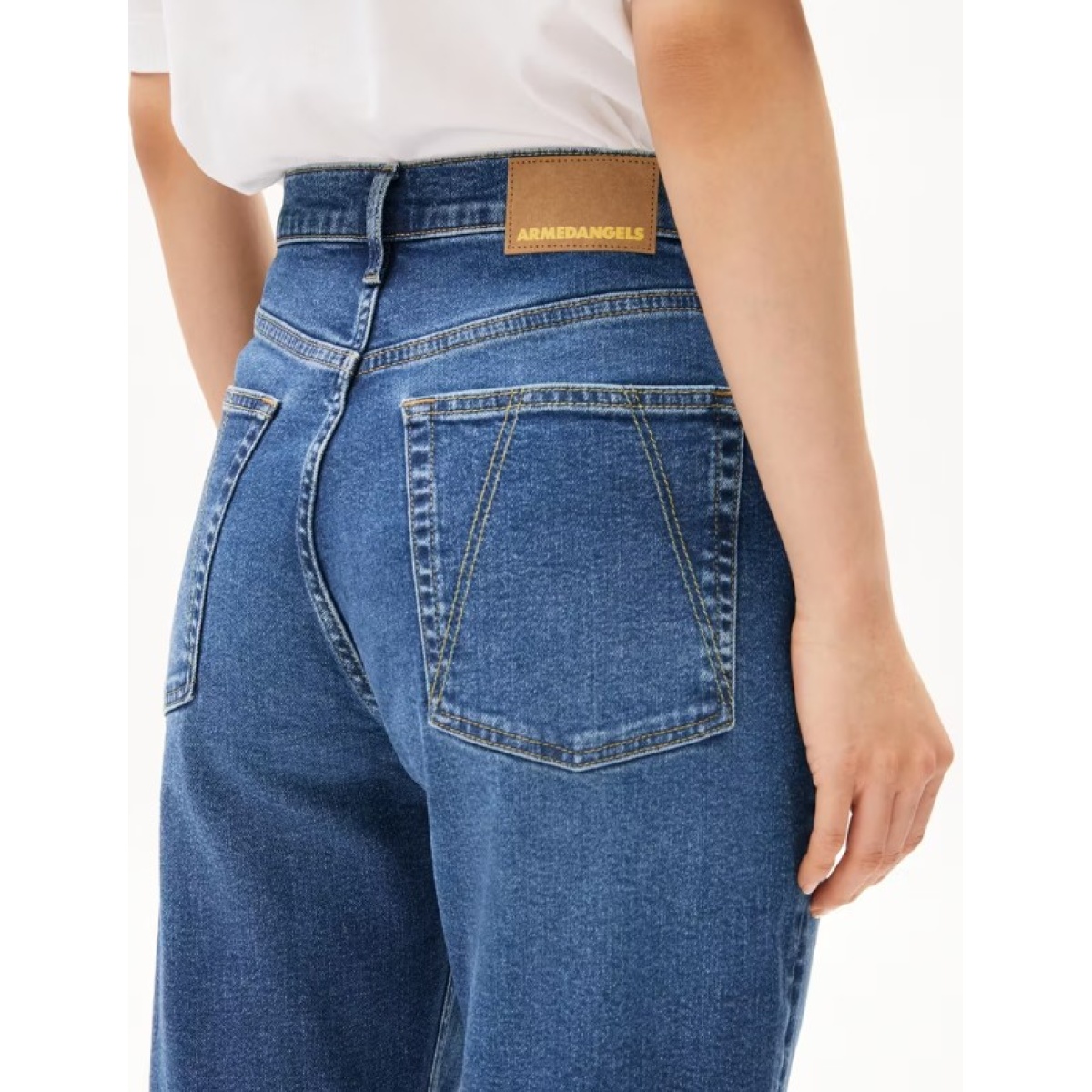 MAIRAA Mom Jeans recycelter Baumwoll Mix Comfort Stretch – Bild 2