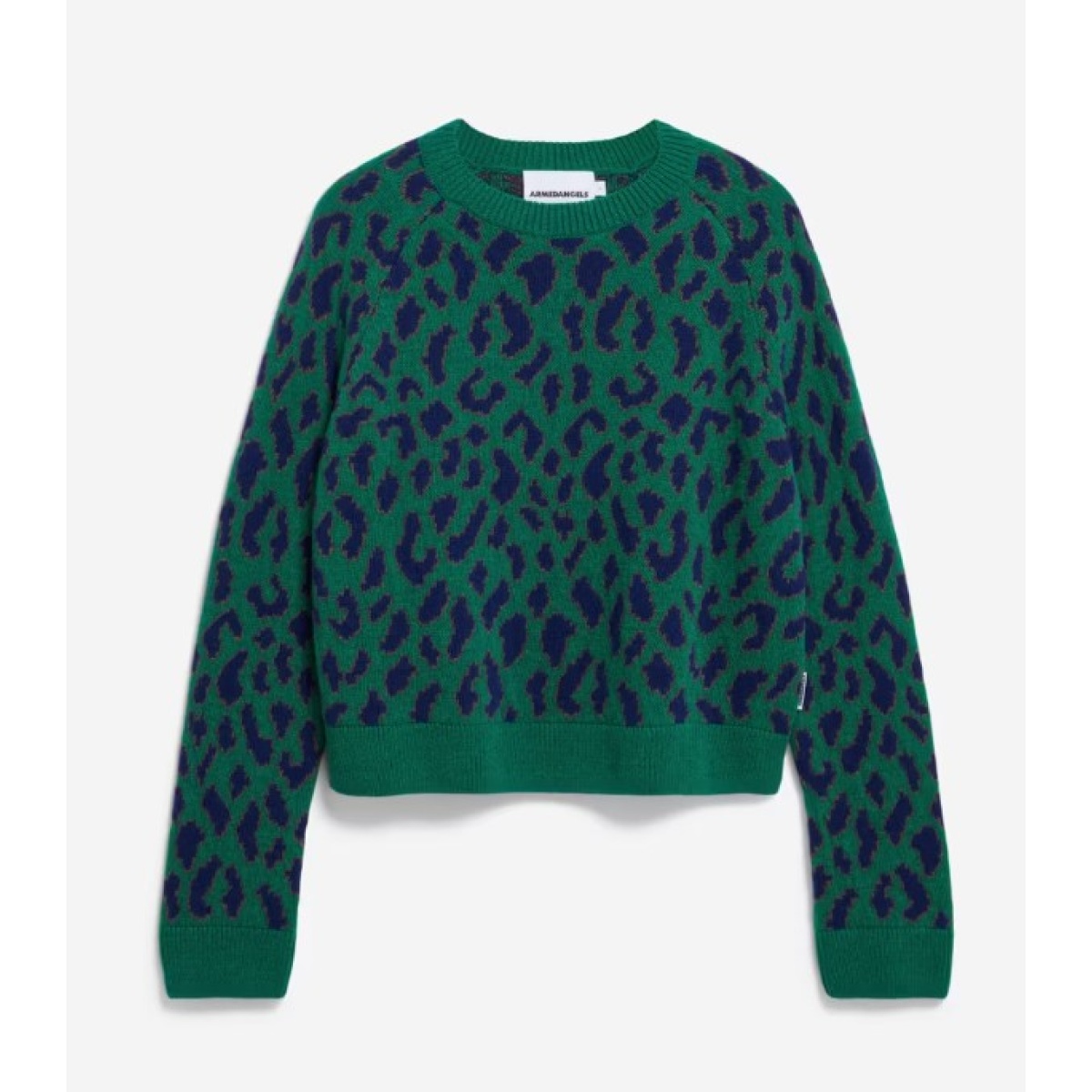 DILIRIAA LEOPAA Pullover aus recyclem Bio-Woll Mix – Bild 6