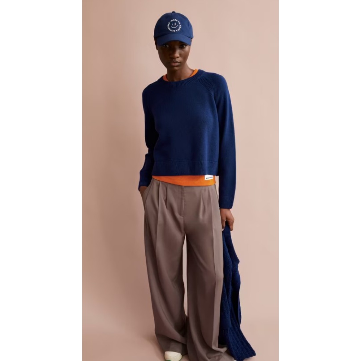 DILIRIAA REGLANA Pullover aus recyclem Woll Mix – Bild 4