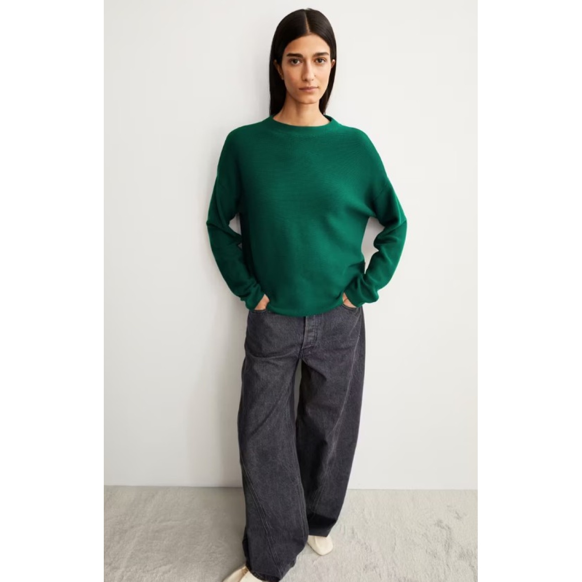 MERINAA LINKS LINKS SWEATER Pullover aus Baumwolle – Bild 5