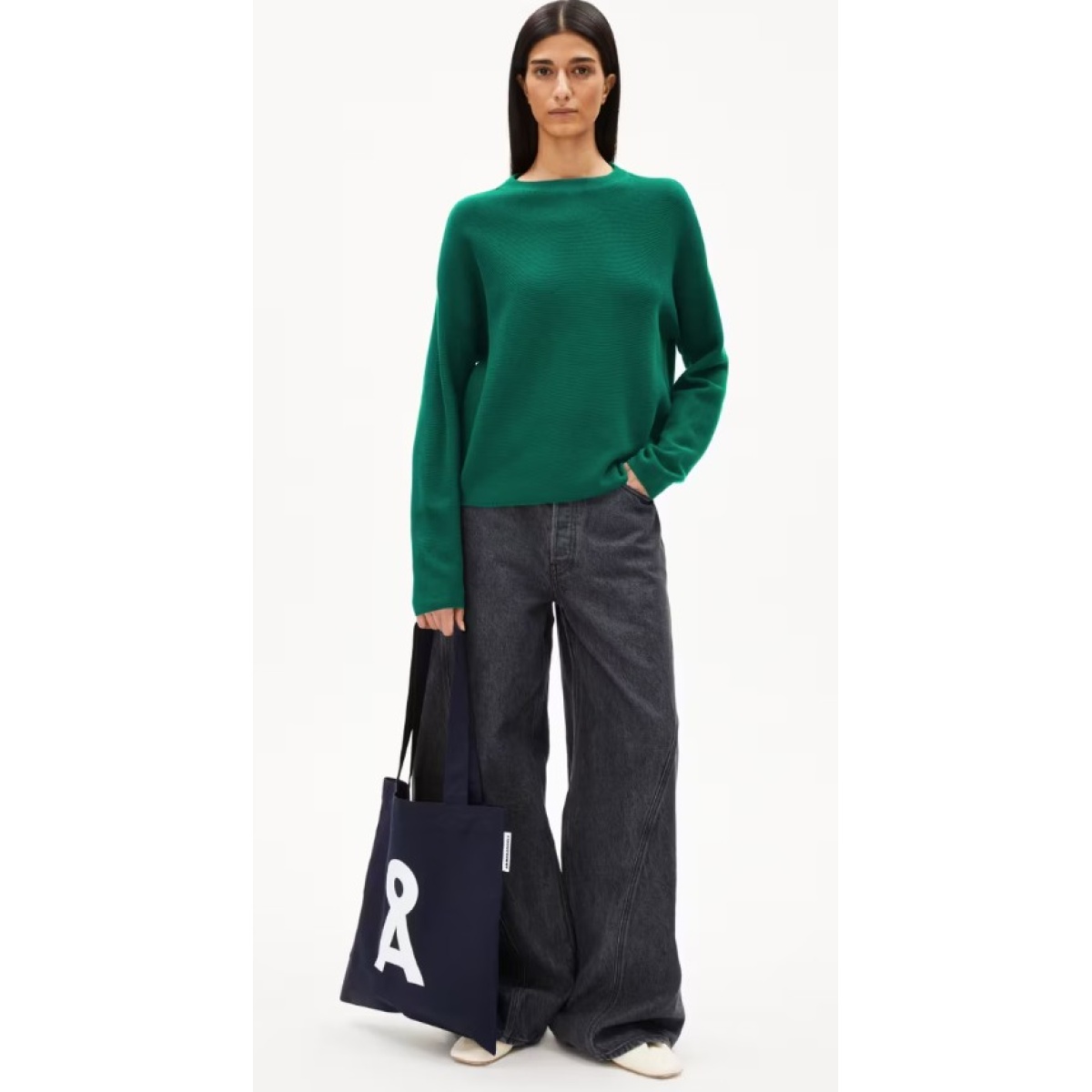 MERINAA LINKS LINKS SWEATER Pullover aus Baumwolle – Bild 4