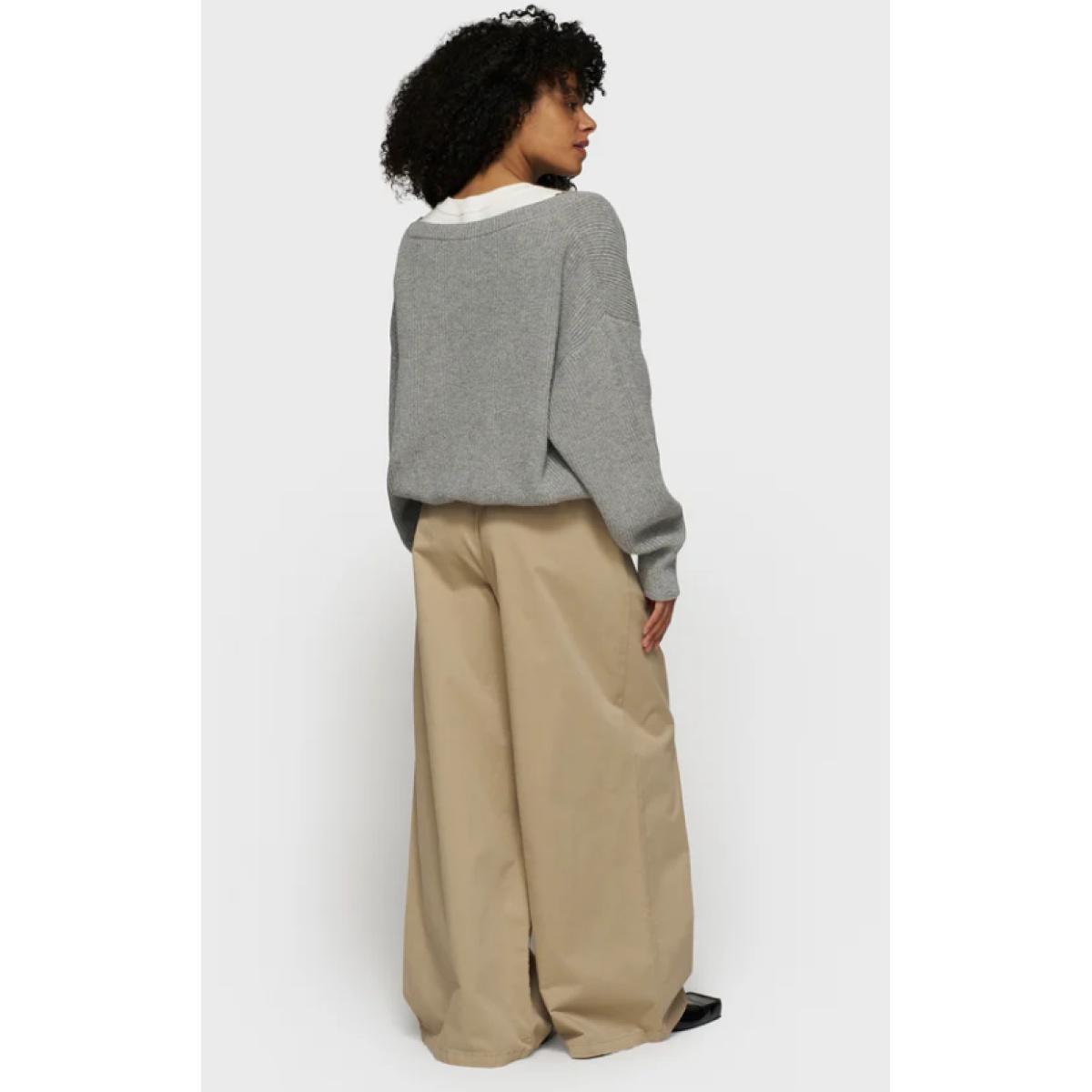 wide pants twill – Bild 6