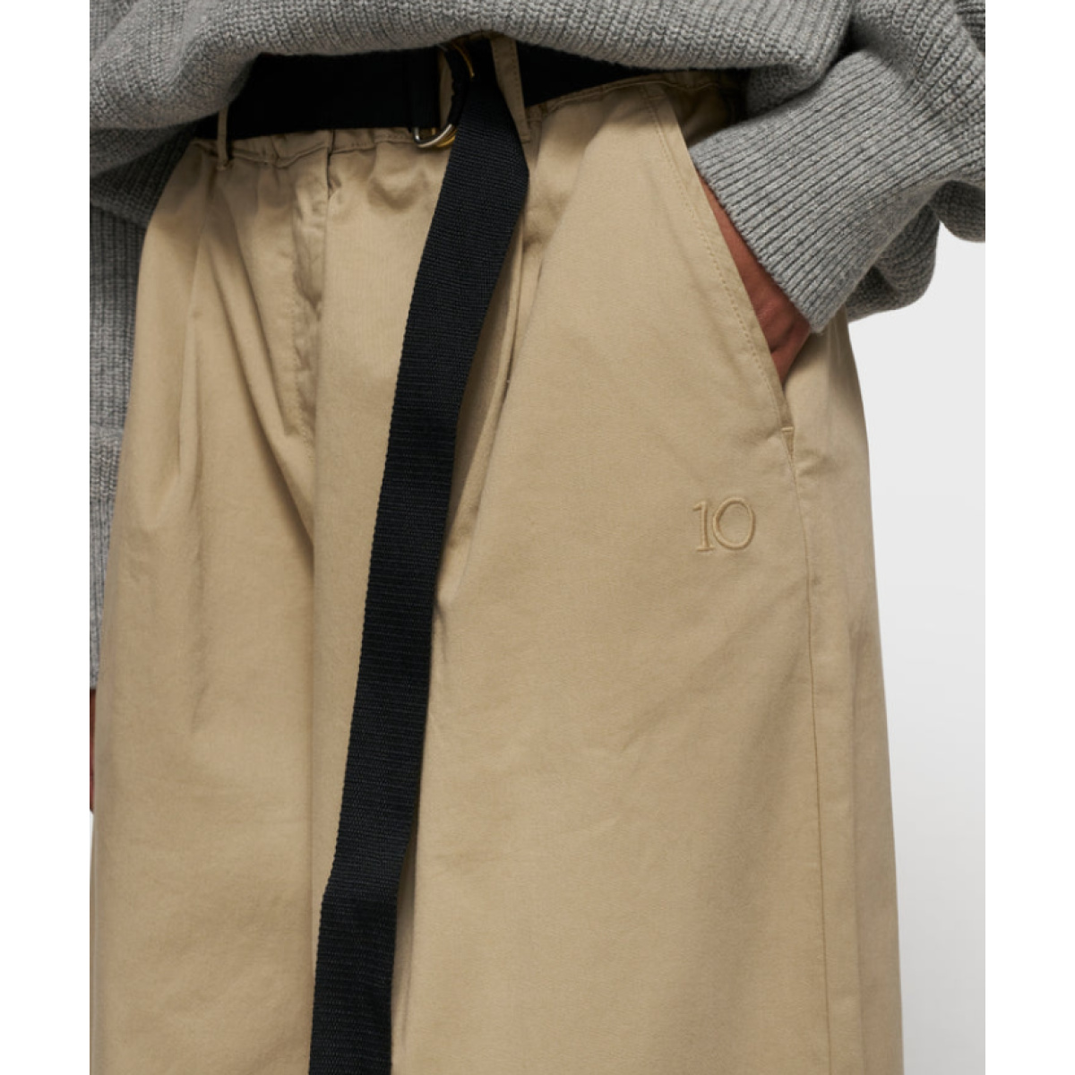 wide pants twill – Bild 2