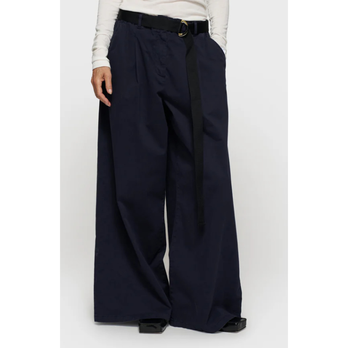 wide pants twill – Bild 2