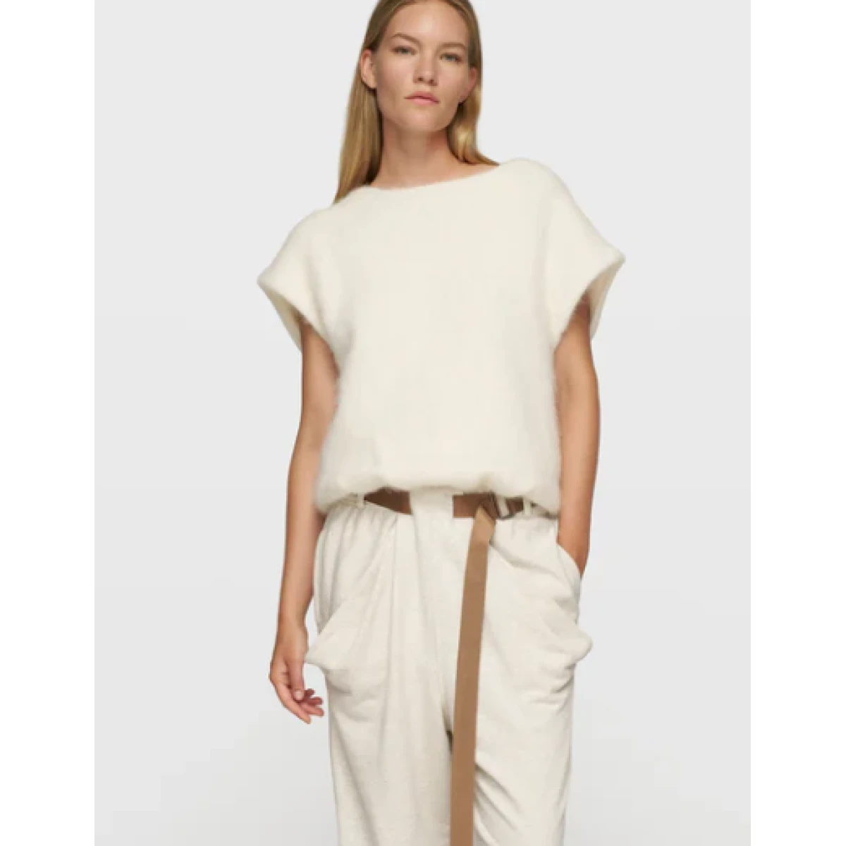 balloon hairy knit top – Bild 3