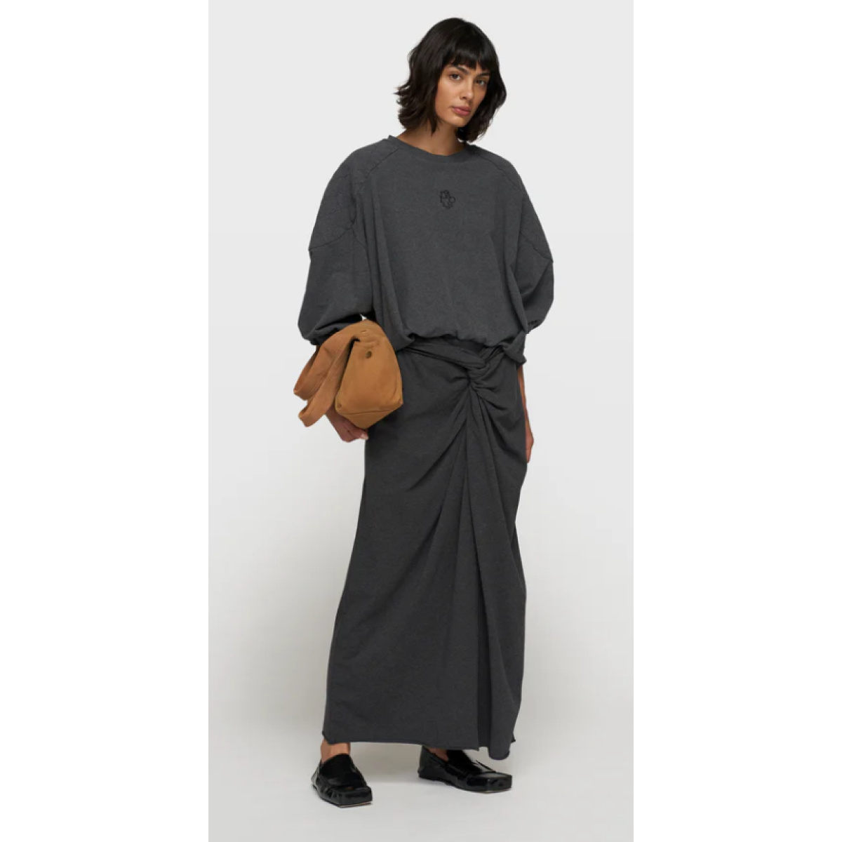 Screenshot 2025-09-18 143103 maxi drape skirt – Bild 1