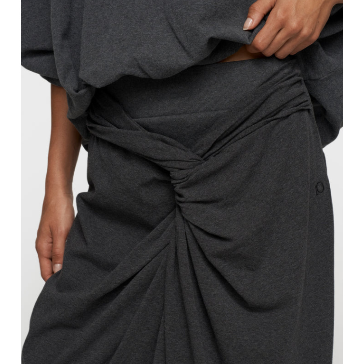 maxi drape skirt – Bild 4