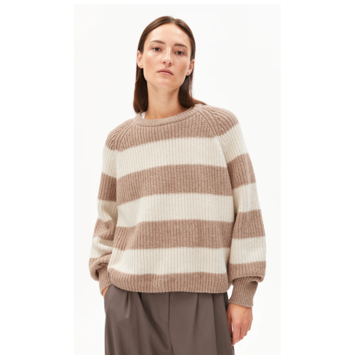 Screenshot 2025-09-18 150806 KAAGI STRIPES  Pullover aus Bio-Woll Mix – Bild 1