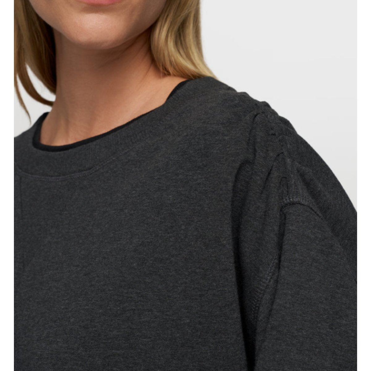 cropped gathering sweater – Bild 2