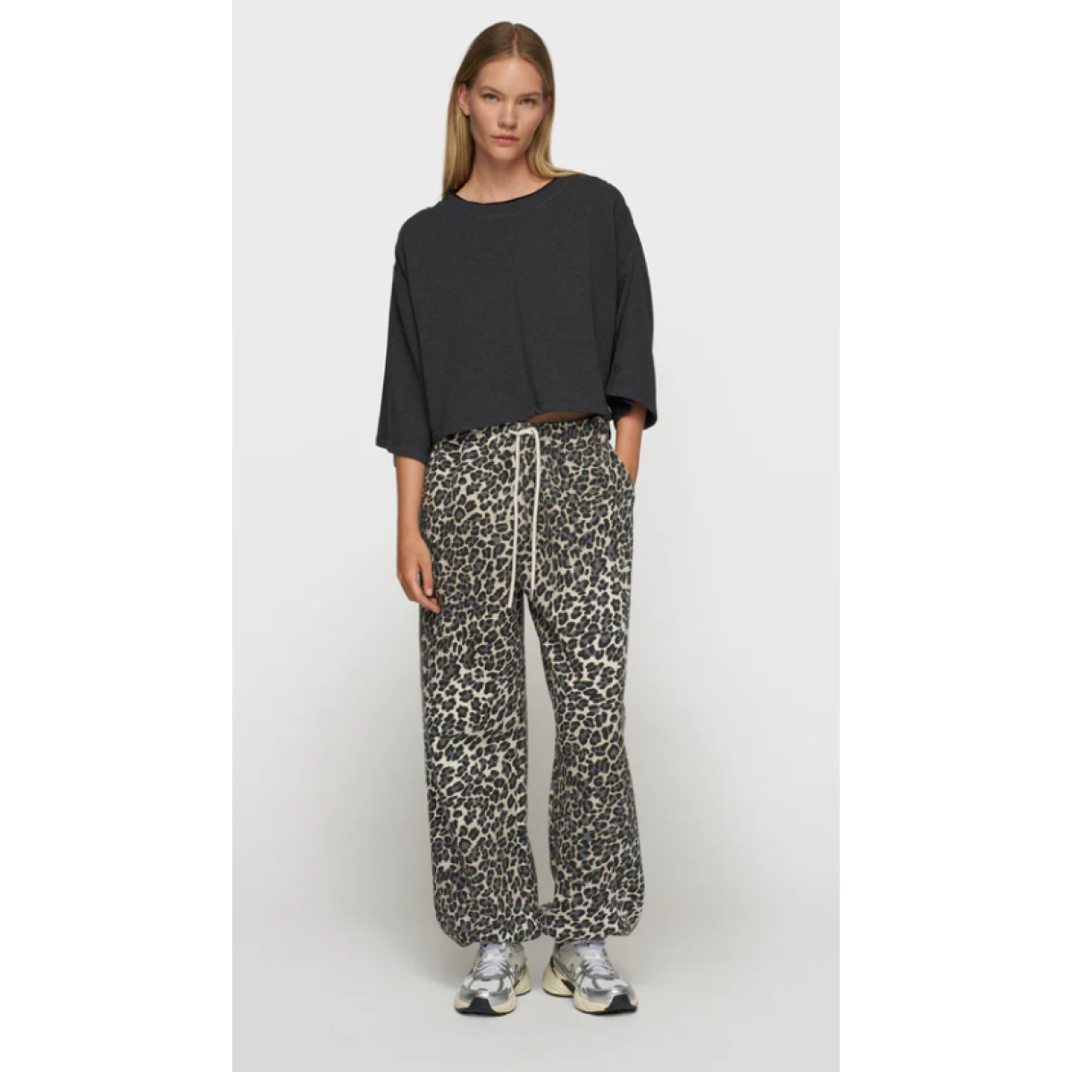 cropped gathering sweater – Bild 3