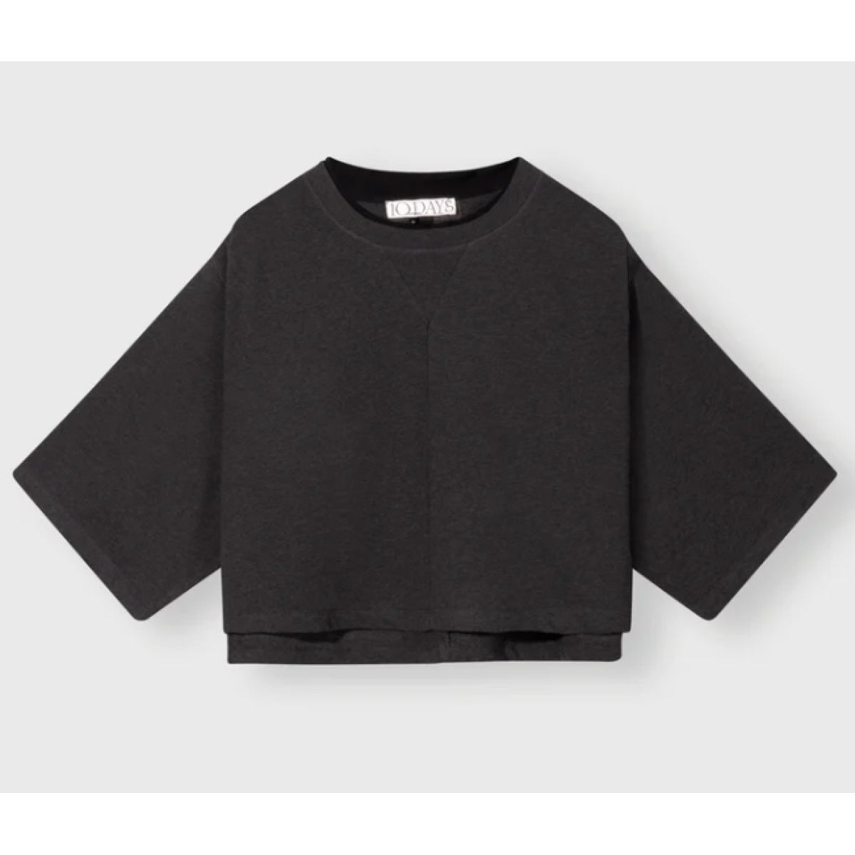 cropped gathering sweater – Bild 5