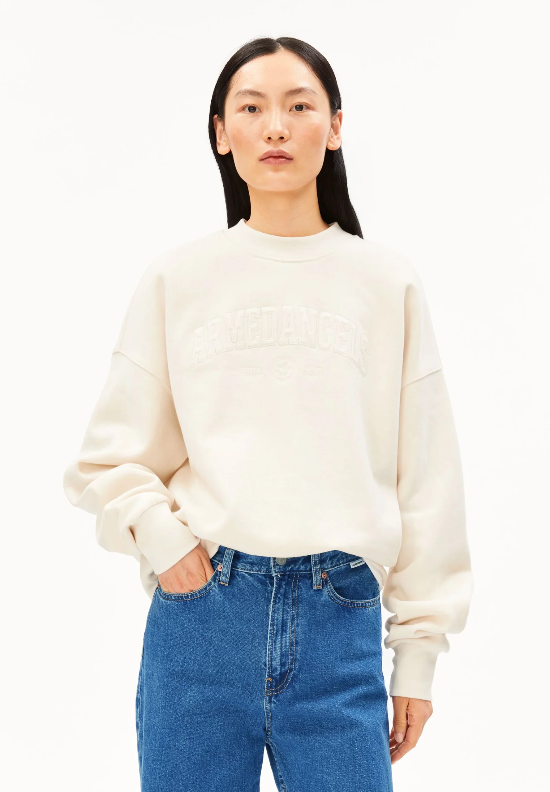 Armedangels Sweater Alizaa College-Sweatshirt – Bild 1