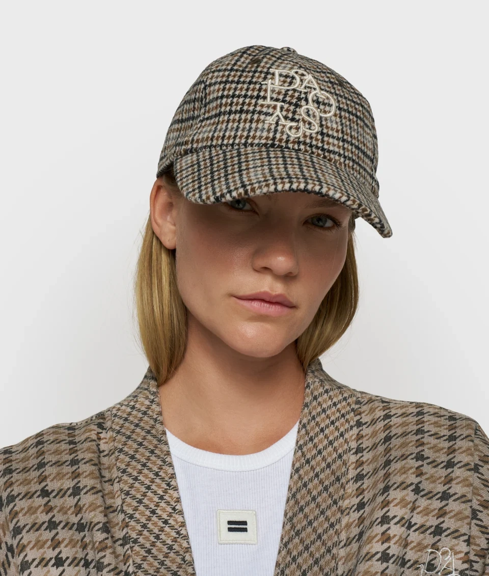 2 Wool Blend Check Cap – Bild 1