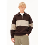 Gestreiftes Troyer Sweatshirt