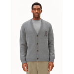 Recycelte Woll-Strickjacke
